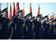 Nagoya City Fire Department New Year Ceremony and Drills