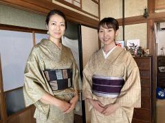 日常使いの着付け講座&着物と羽織のお土産付き着物ツアー