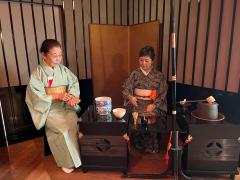 Tea Ceremony in a Traditional Japanese House