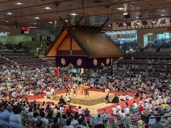 Sumo Tournament Experience in Nagoya